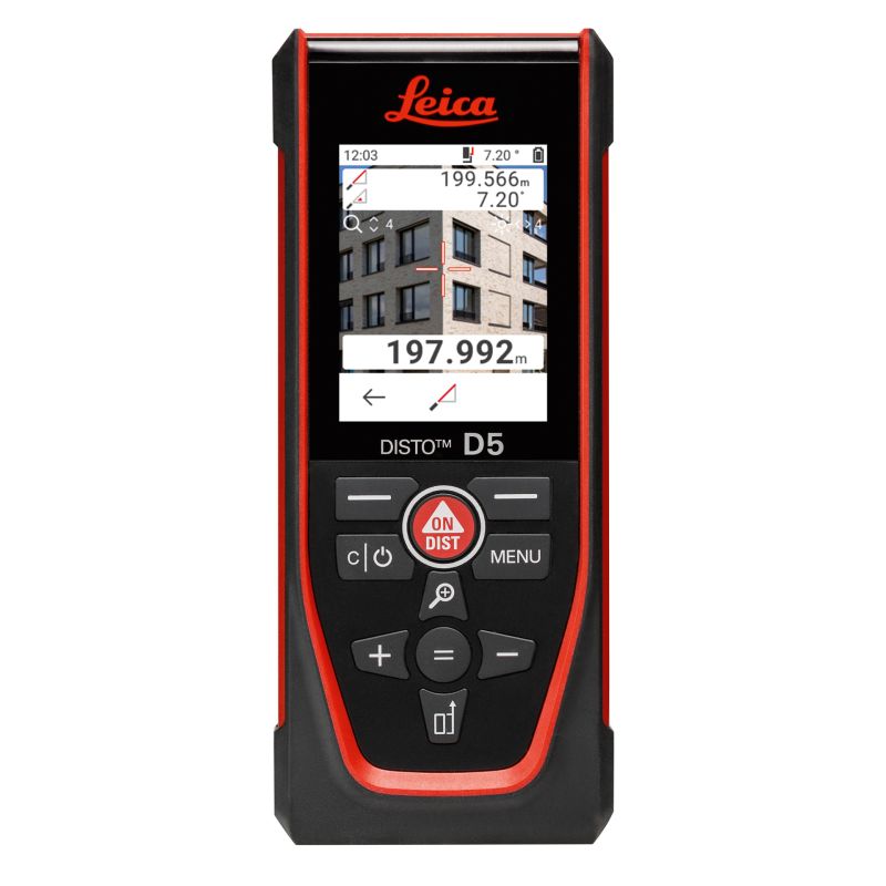 LEICA DISTO D5 Laser-Entfernungsmesser – Präzision & Bluetooth-Verbindung LEICA DISTO D5 Laser-Entfernungsmesser – Präzision & Bluetooth-Verbindung